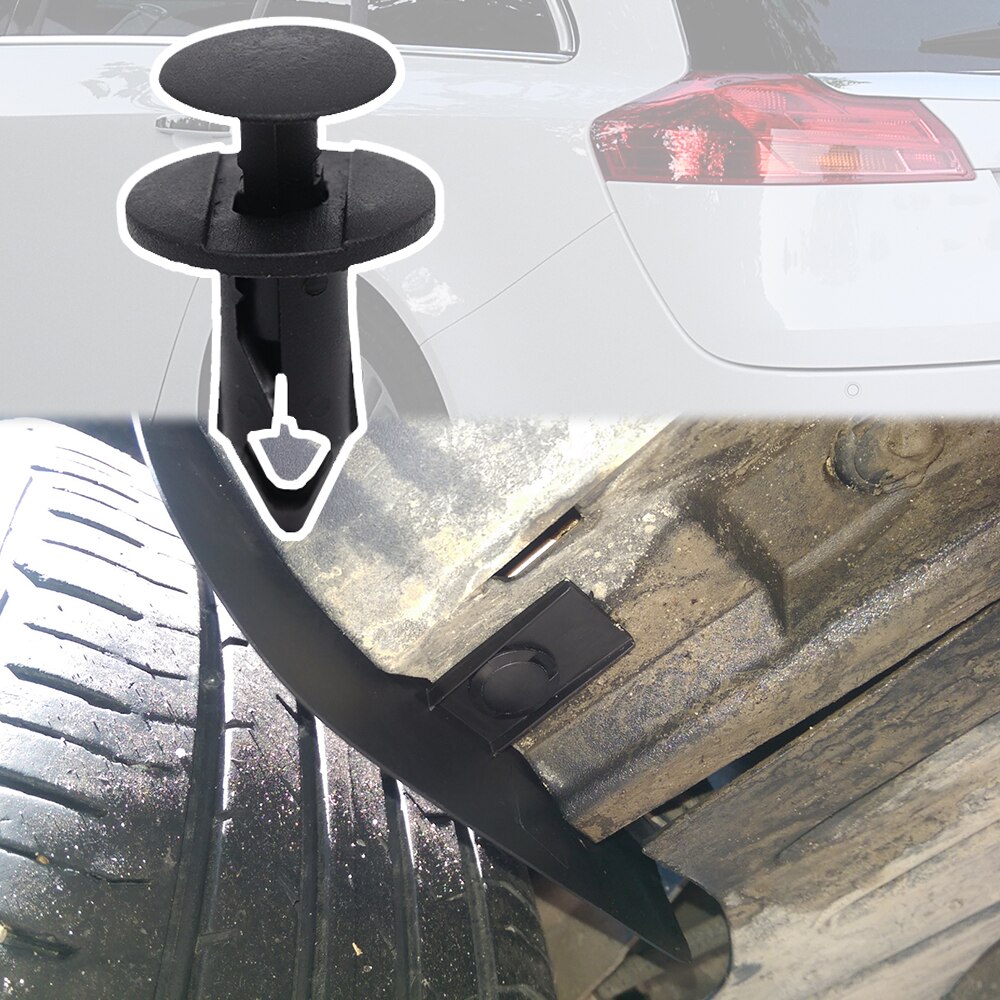 

10 шт. для Opel Vauxhall Insignia A G09 2008-2017, Buick Regal, защита двигателя, бампер, брызговик, фиксирующий зажим для ковра