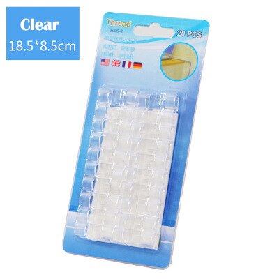 

20 шт. прозрачные пластиковые кабельные зажимы Self-adhesive Wire Organizer Line