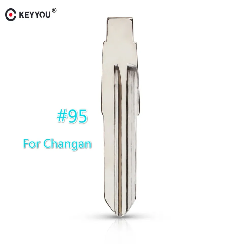 

Запасной Автомобильный ключ KEYYOU Uncut для CHANGAN BENGBENG MINI Key No.95, чистый латунный Автомобильный ключ
