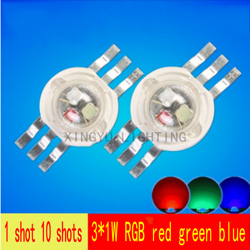 

RGB светодиодные бусины XGJY 3Вт
