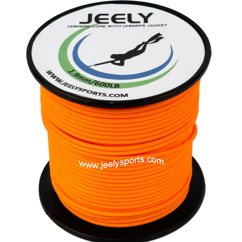 

Jeely, 50 м, 1,9 мм, 600 фунтов, UHMWPE, стандартная леска для подводной охоты