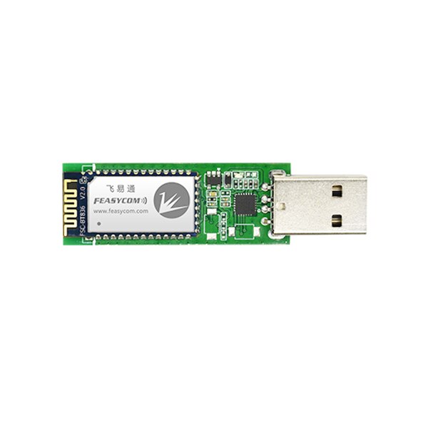 

FEASYCOM высокоскоростная Bluetooth 5,0 USB-плата с поддержкой беспроводной передачи данных HID BLE IoT