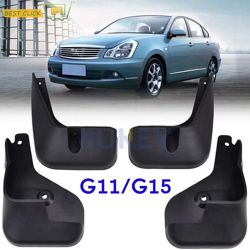 

Для Nissan Almera G15 G11 RU-Версия 2012-2018 Bluebird Sylphy брызговики брызговики 2013 2014 2015 2016 2017