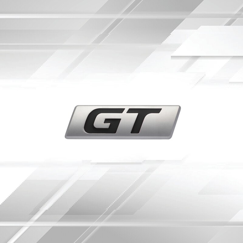 

Автомобильные Значки, Эмблема багажника GT, металлические наклейки, наклейки на корпус, Буквенный декор для Peugeot RCZ 106 107 206 307 301 Polo Golf 5 7 Passat B5