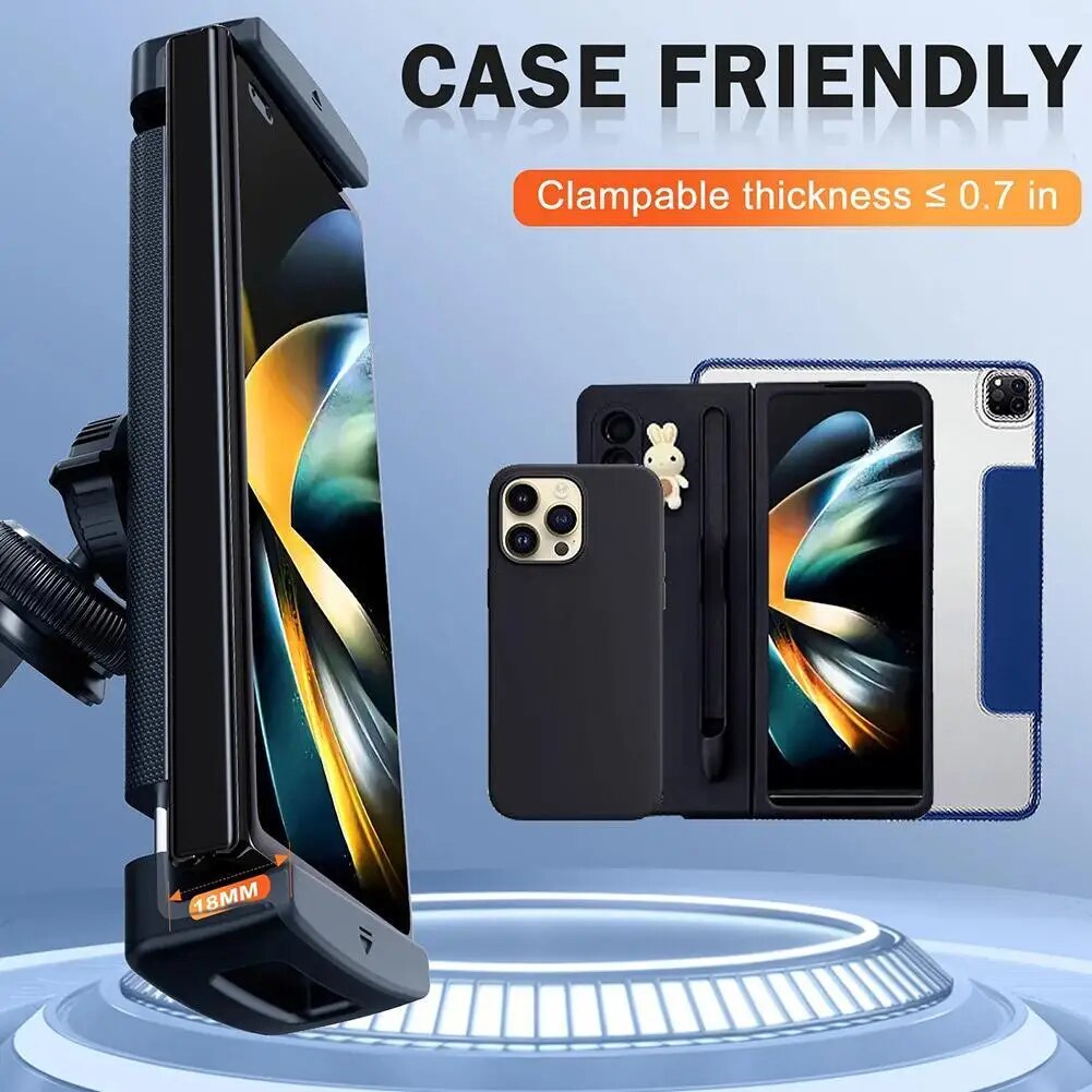 

Автомобильный держатель для телефона Galaxy Z Fold 3 Z Fold 2 Z Fold 4,7-6,9 дюймов, мобильные телефоны с автоматическим креплением, поддержка автомобильных аксессуаров, GPS стан A4X6