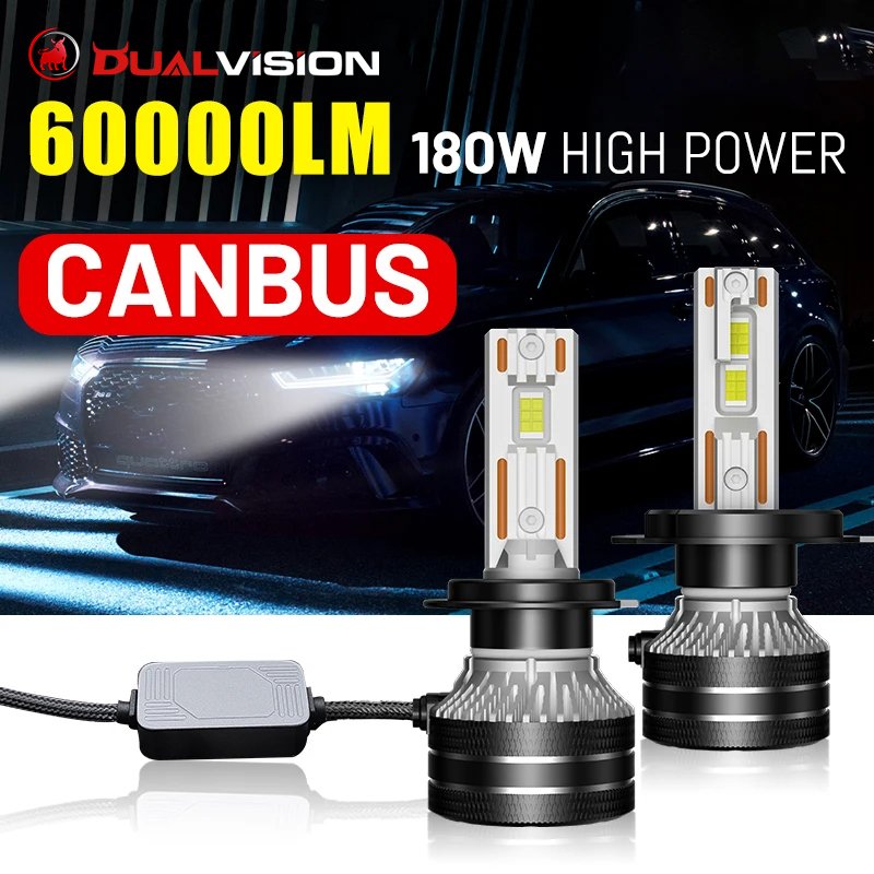 

Dualvision K5C Светодиодные Лампы Для Автомобильных Фар 180 Вт