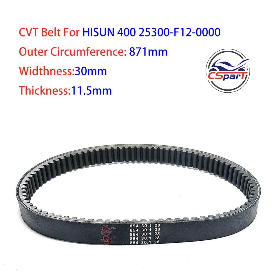 

854 30,1 28 ремень для HS400 Hisun 400CC 400 UTV CVT Drive 25300-F12-0000