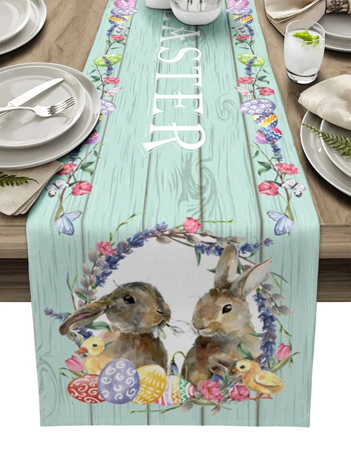 

Льняная скатерть-дорожка 150x33 см