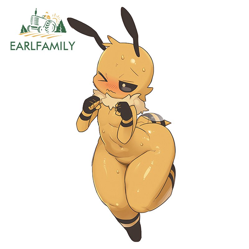 

EARLFAMILY Ahegao Bees пушистая наклейка для автомобиля мультяшный Стайлинг автомобиля NSFW наклейка мотоциклетный гоночный автомобиль заднее лобовое стекло шлем украшение