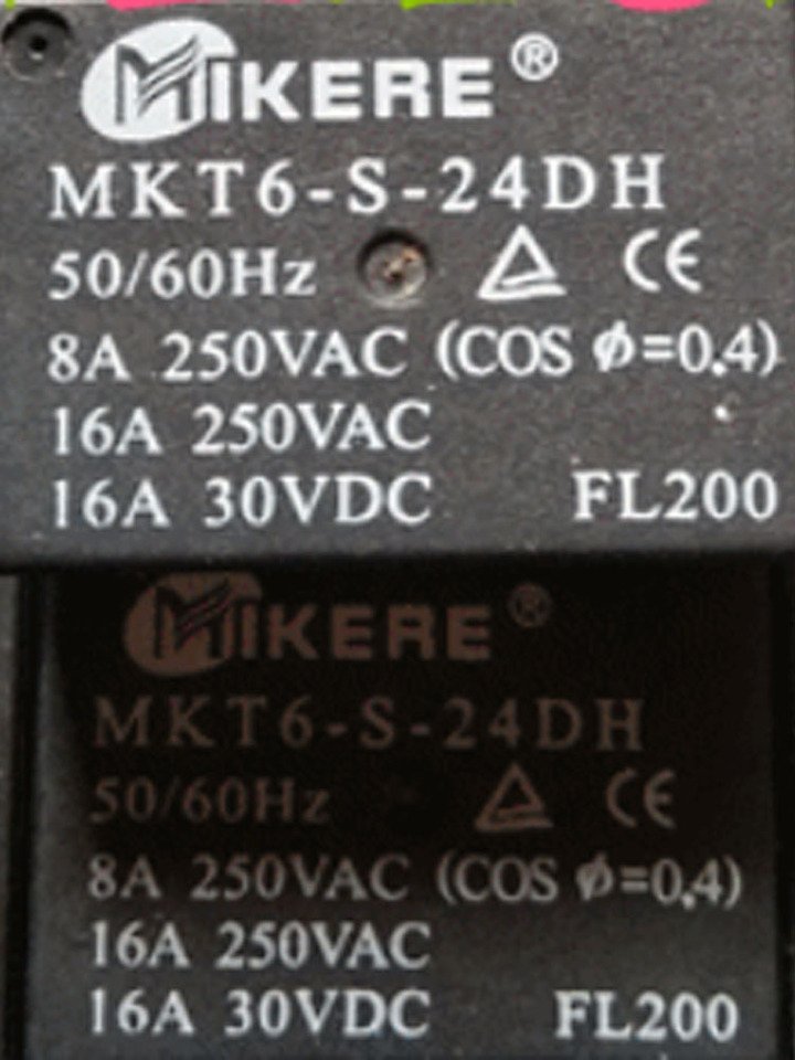 

Реле 24V MKT6-S-24DH 4pin