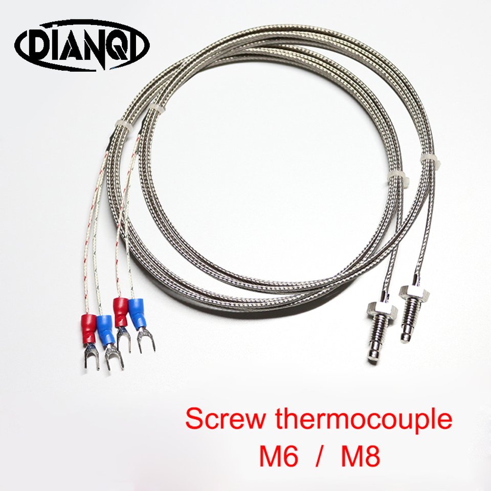 

Термопары DIANQI тип K, с резьбой M6