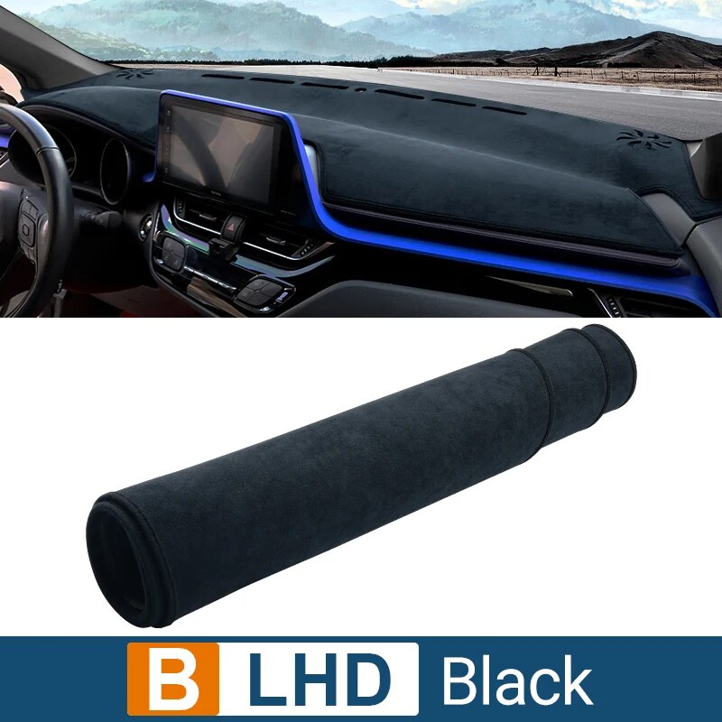 

Для Toyota C-HR CHR C HR 2016-2018 2019 2020 2021 2022 2023 гибридный чехол для приборной панели автомобиля солнцезащитный козырек, избегайте света, коврик, ковры