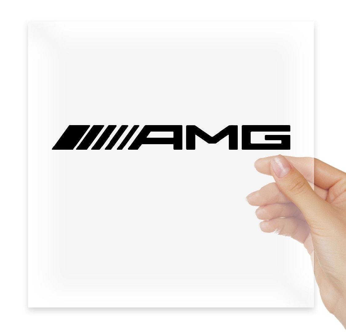 

Автомобильная виниловая наклейка AMG АМГ, Стикер для окна авто