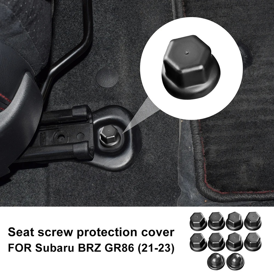 

Автомобильная фотозащита 10 шт. крышки для Subaru BRZ Toyota GR86 2021 2022 2023 2024 антикоррозийный винт ступицы Ceyes аксессуары