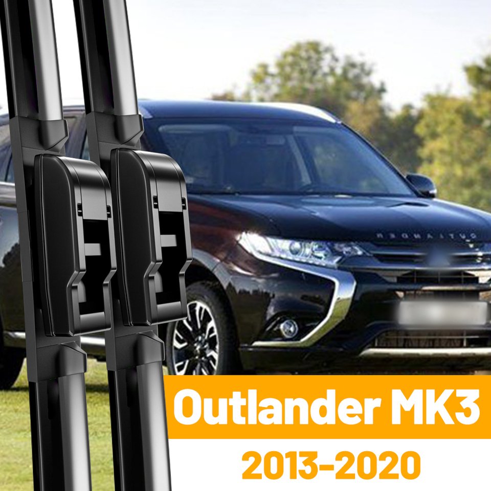 

Передние щетки стеклоочистителя для Mitsubishi Outlander MK3 2013-2020 2014 2015 2016 2017, лобовое стекло 26 "+ 18" аксессуары