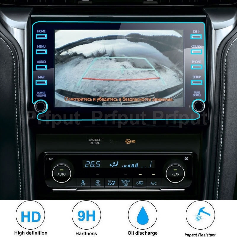 

Защитная пленка из закаленного стекла для Toyota Fortuner 2020 2021 8-дюймовая защитная пленка для экрана дисплея управления