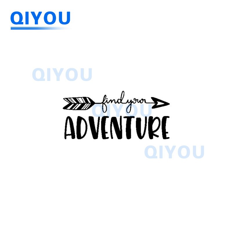 

Наклейка на автомобиль, устойчивая к царапинам, с надписью «Find Your Adventure»