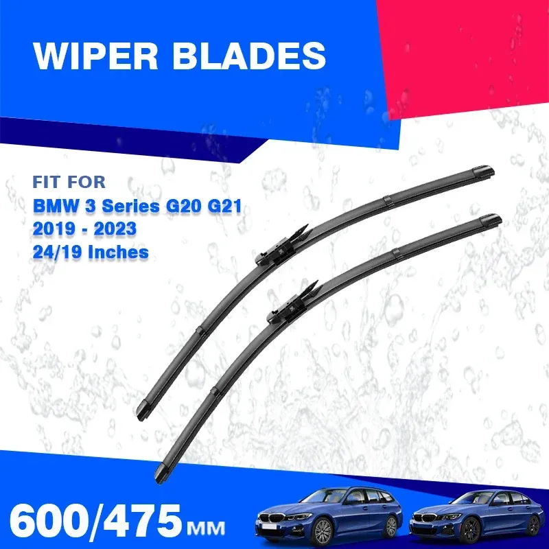 

Для BMW 3 серии G20 G21 G28 2019 2020 2021 2022 2023 автомобильные передние щетки стеклоочистителя Seadan Touring тихие HD прочные щетки аксессуары