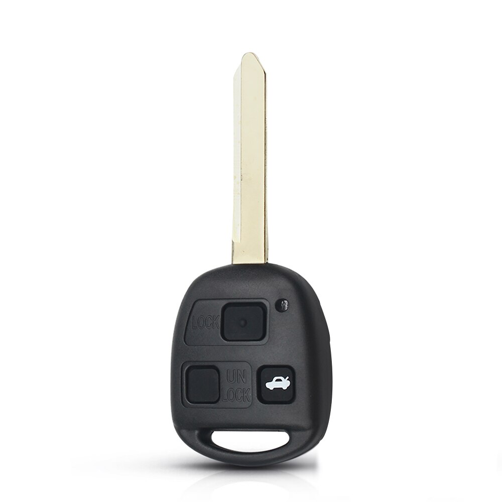 

Брелок KEYYOU для Toyota Yaris, Carina, Corolla, Avensis, RAV4, Echo, Camry, удаленный брелок, брелок TOY47, лезвие 2/3, кнопки с резиновой прокладкой