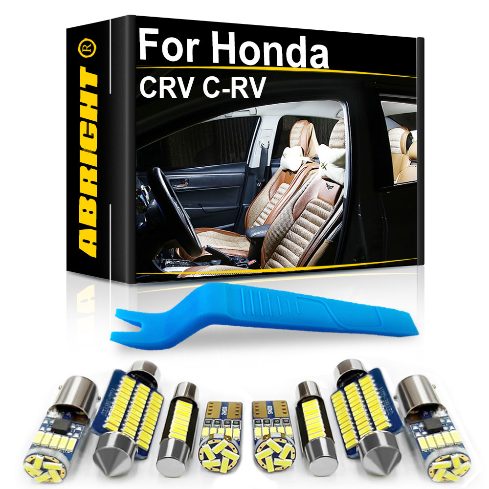 

Комплект Светодиодного Внутреннего Освещения Honda CRV Canbus, Бесплатное Внутреннее Освещение Автомобиля Для Моделей 2005-2016