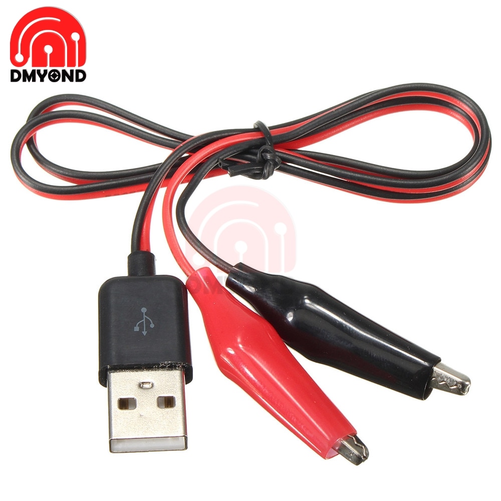 

Тестовые зажимы Voktta для USB, 58 см, красный и черный