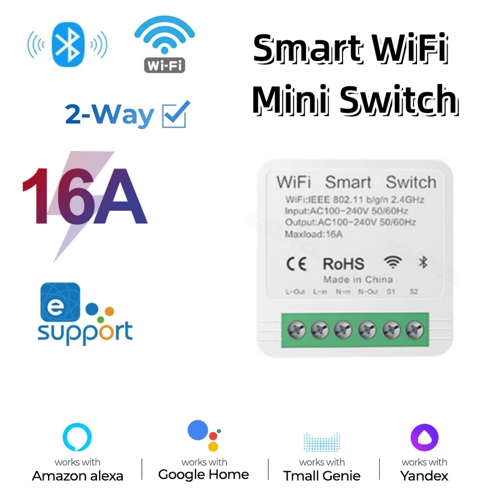 

Умный выключатель SZKOSTON 16А Wi-Fi ZigBee