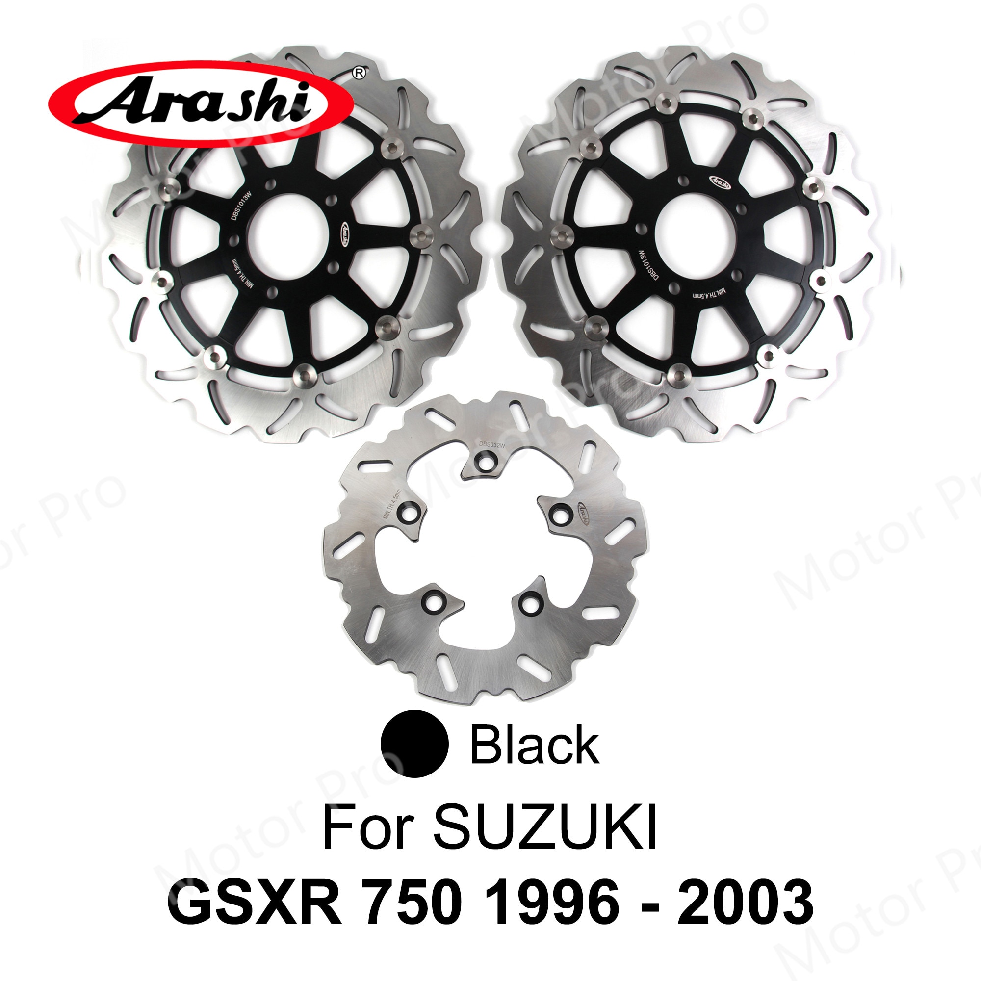 

Плавающий ротор тормозного диска Arashi с ЧПУ для SUZUKI GSXR 750 1989-2017 GSX-R750 1997 1998 1999 2000 20001 2002 2003