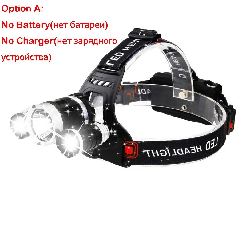 

mixxar ZK20 налобный фонарь черный