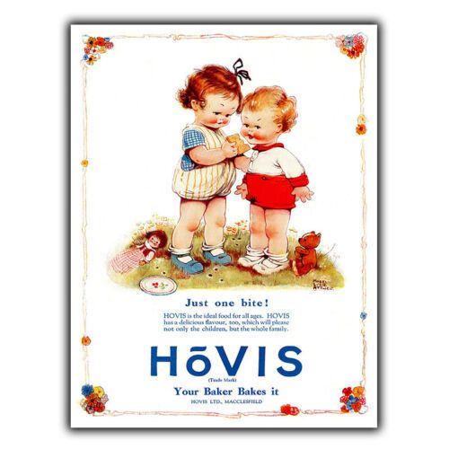 

Металлическая табличка Hovis Bread Vintage Advert