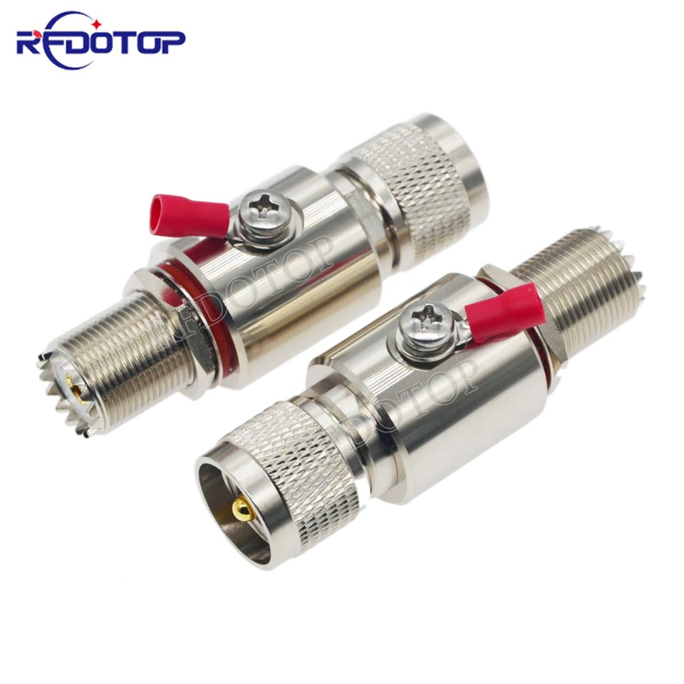 

Грозозащитный разрядник RFDOTOP UHF SO239