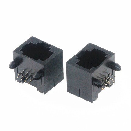 

Модульная Сетевая розетка 8P8C, 8 контактов, 15 мм, разъем RJ45 56, 100 шт.