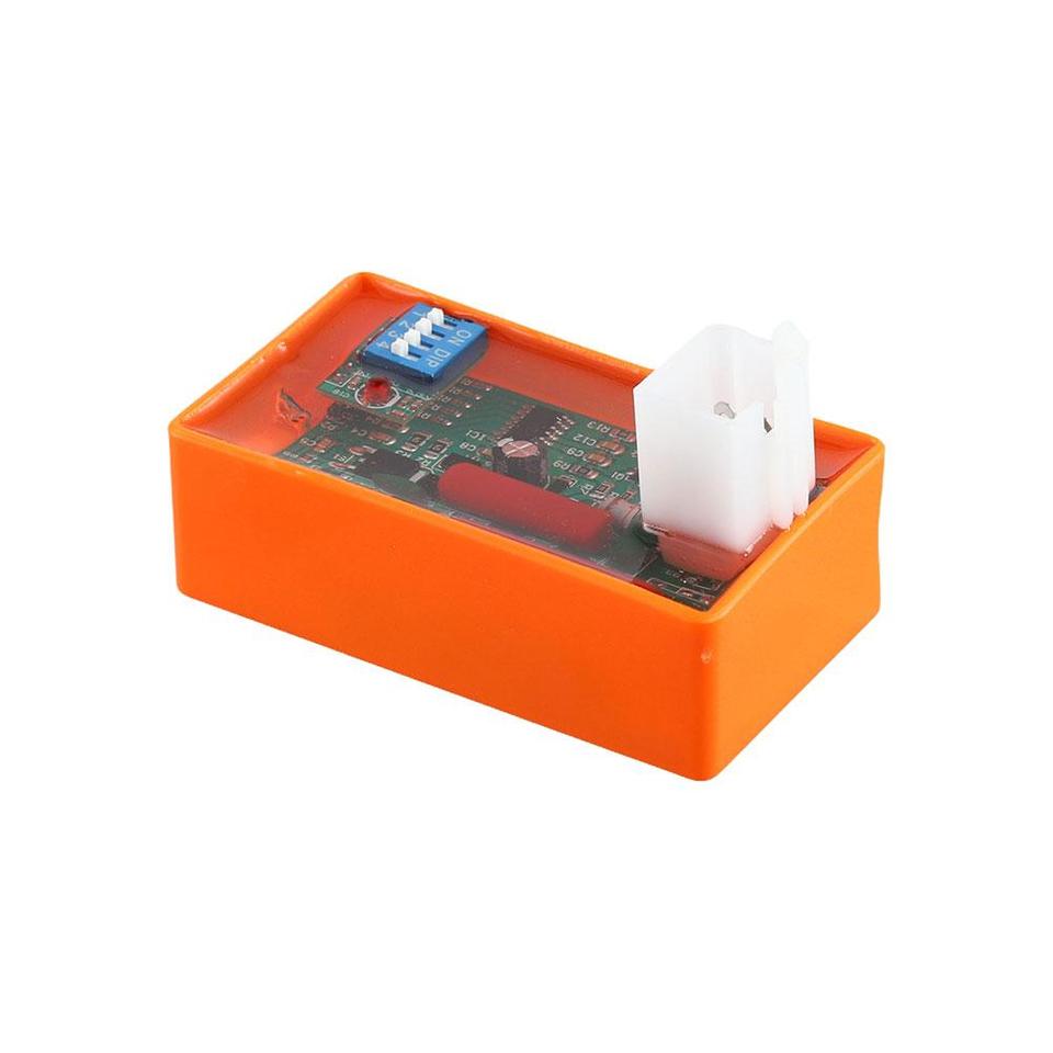 

Мотоциклетный блок зажигания 5-pin AC CDI Коробка с переключателем DIP, ограничение скорости зажигания мотоцикла 4000-12000 для WAVE 100 гоночного автомобиля YX140