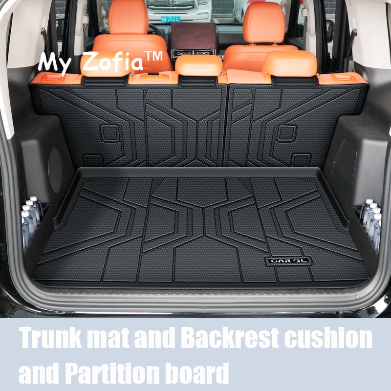

Для Haval H9 MKII 2024 2025 2026 Автомобильный пятисеми сидений, защитная накладка на спинку заднего сиденья, коврик в багажник, противоударная накладка, автомобильные аксессуары