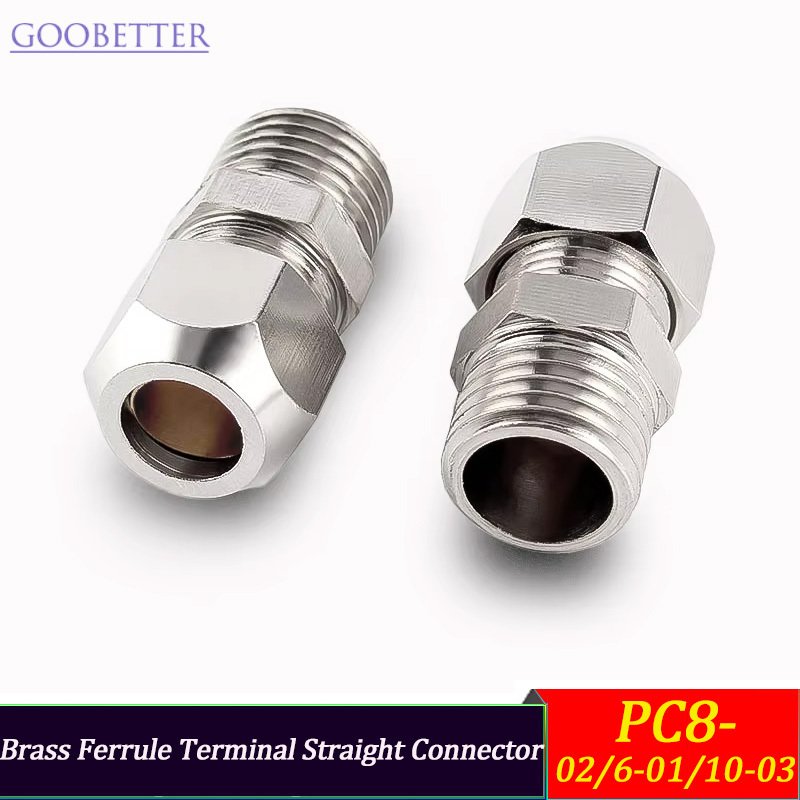 

Латунные наконечники прямые разъемы PC8-02/6-01/10-03 GooBetter