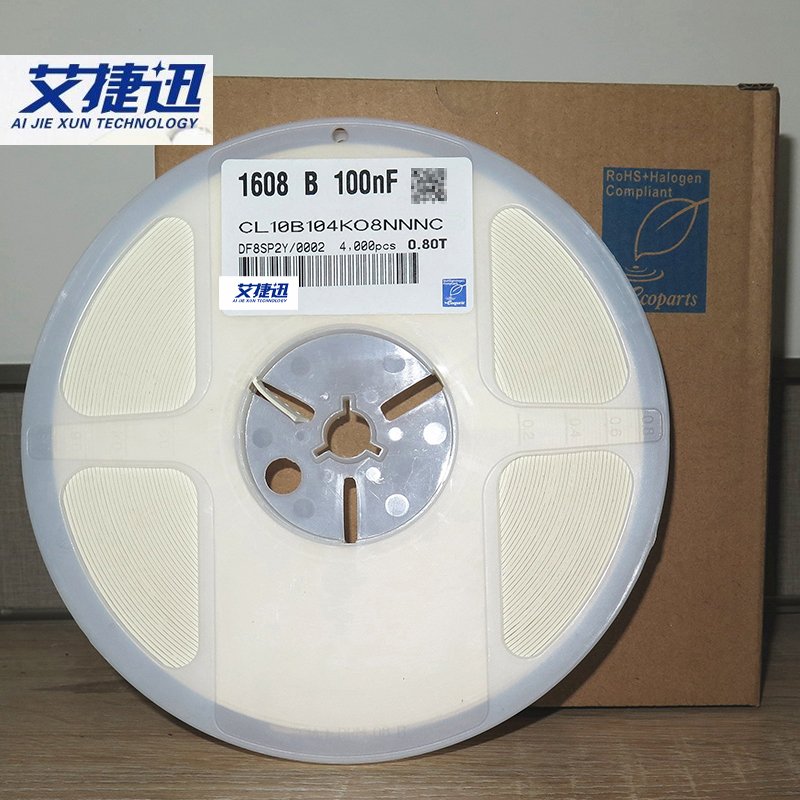 

4000/катушка CL10B104KO8NNNC 0603 100 нФ 104 К 16 В ± 10% емкость чипа X7R