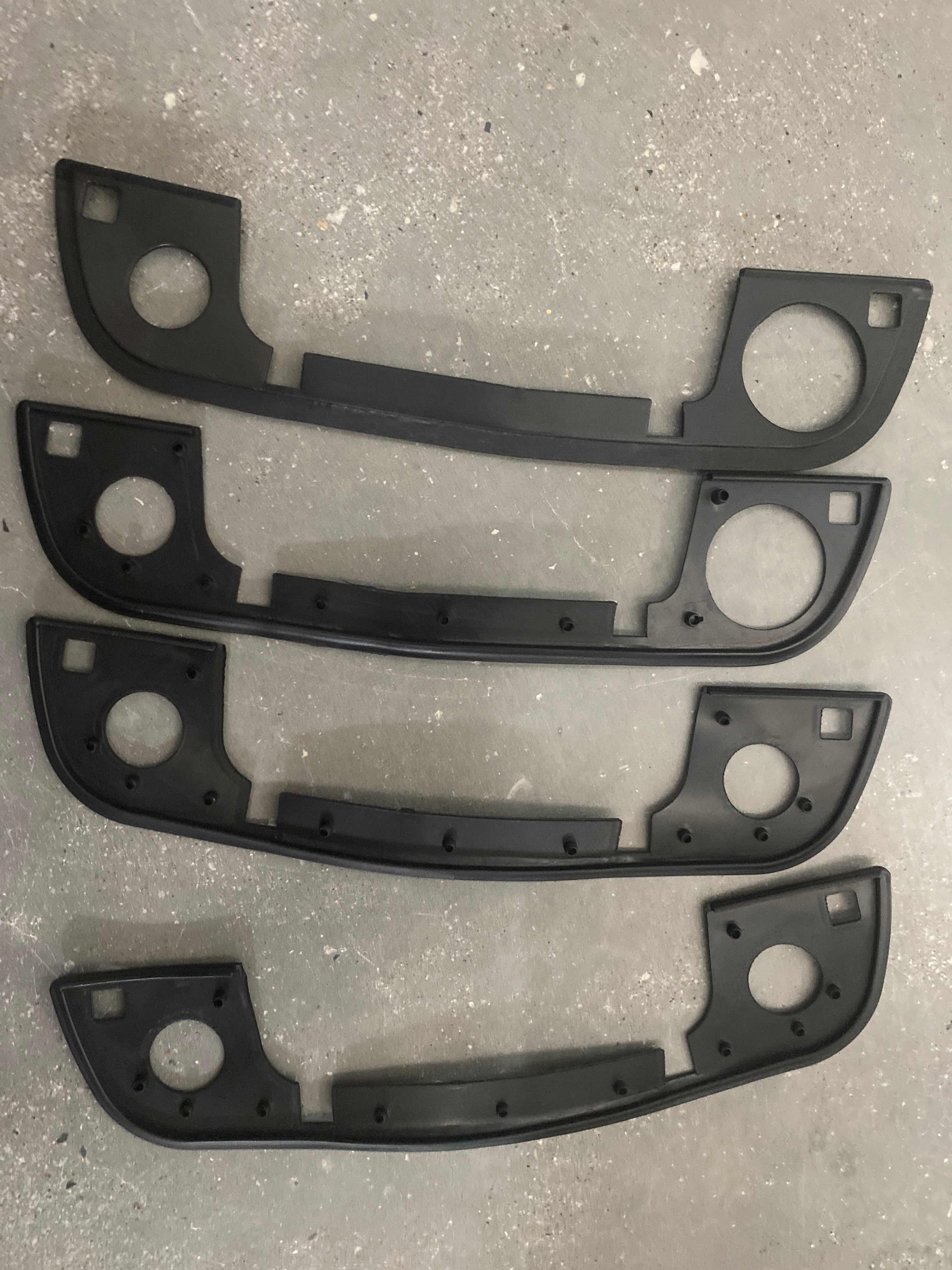 

2/4 шт., резиновые уплотнители для крышки дверной ручки BMW 3 5 7 серии E36 E34 E32 1992 1993 1994 1995 1996 1997, автомобильные аксессуары