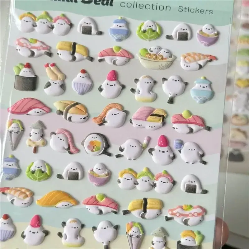 

Набор стикеров kawaii с животными