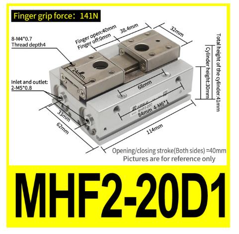 

Пневматический цилиндр AIRXY MHF2