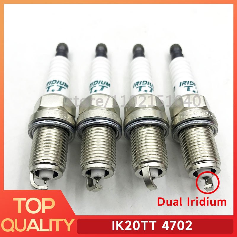 

4 шт./ IK20TT 4702 двойная иридиевая свеча зажигания для Audi Chery VW Toyota Jeep Subaru Seat Skoda Citroen Honda Lexus Opel Peugeot