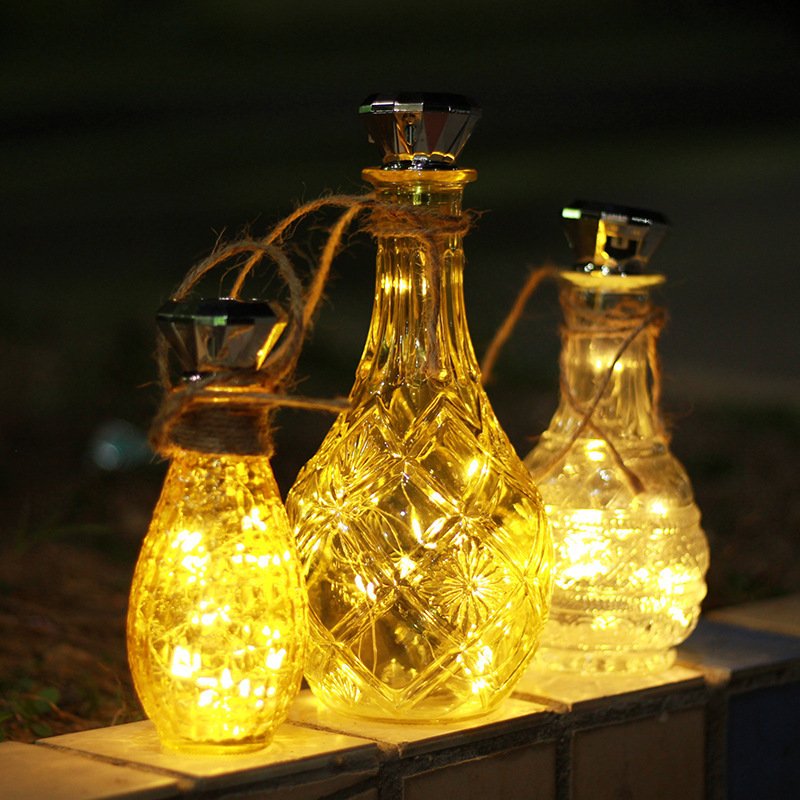 

Солнечные фонарики QIUCI многоцветные 20 LED 2 м
