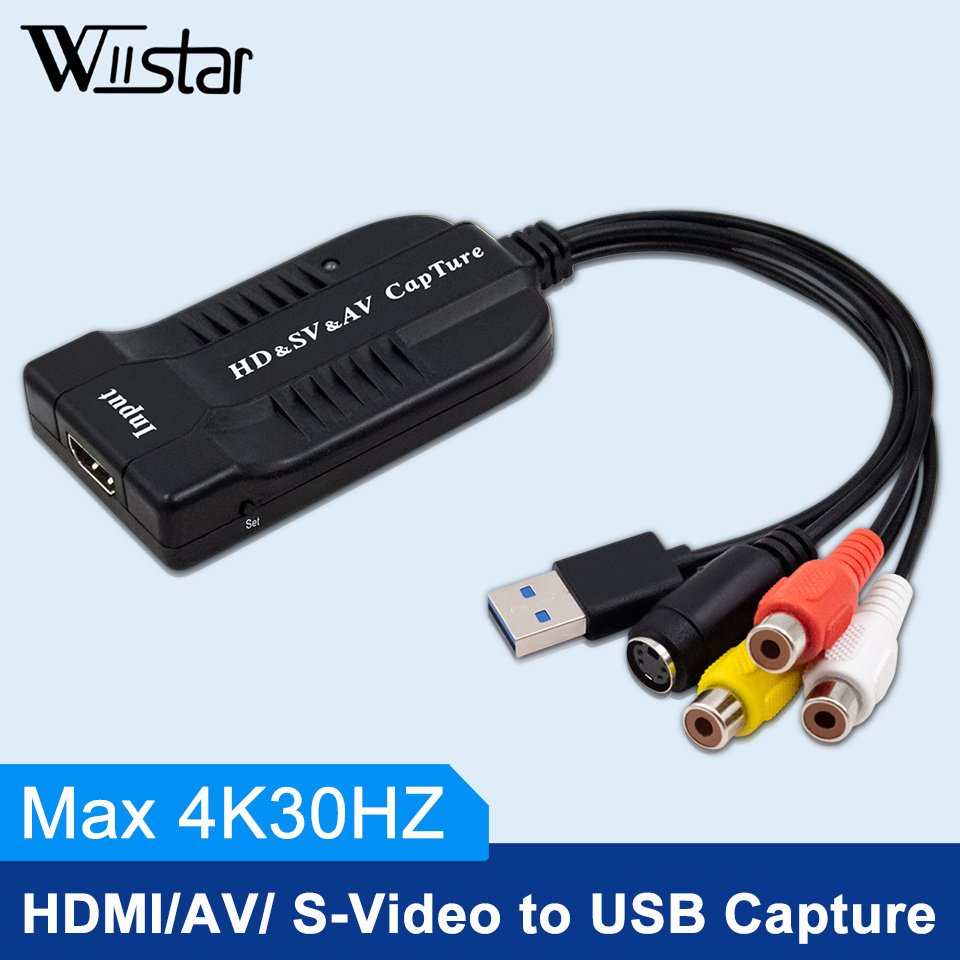 

HD AV S VIDEO USB 2.0 видеозахват