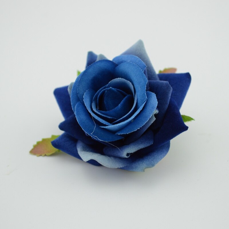 

Искусственные бархатные розы Flores 6 см