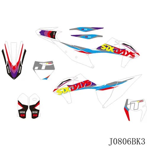 

Для KTM 125 250 350 450 500 SX SXF 2019 2020 2021 EXC XC XCW 2020 2021 2022 SIX DAYS SIXDAYS Графические наклейки Наклейки Фон