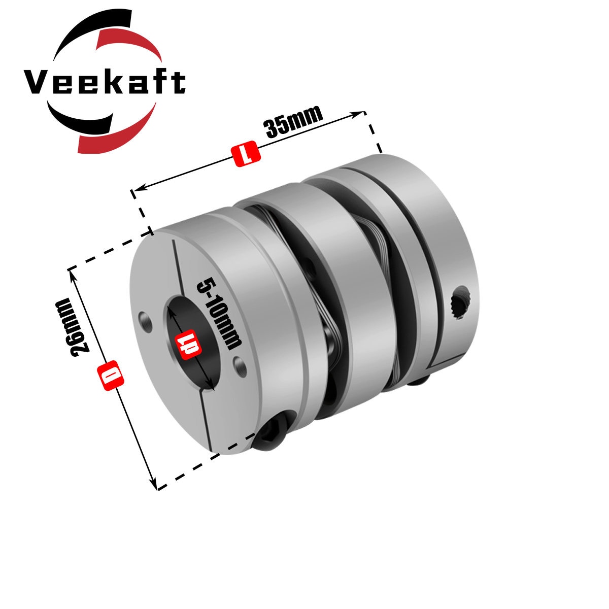 

Муфта Veekaft D26L35