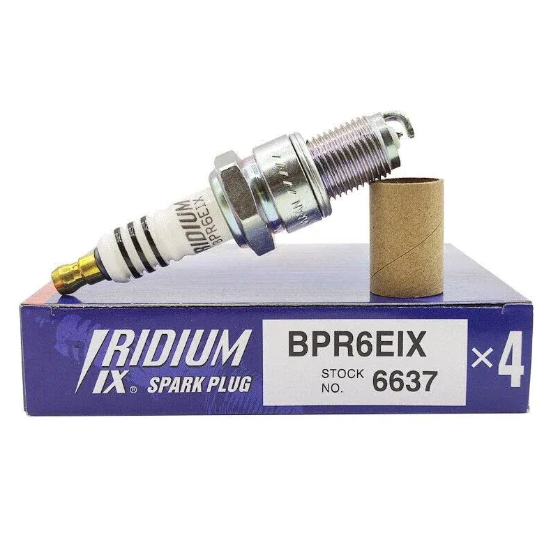 

4/6 шт. BPR6EIX 6637 иридиевая свеча зажигания для Audi BMW Subaru Nissan IW20 BPR6EIX-6637 свечи высокого качества
