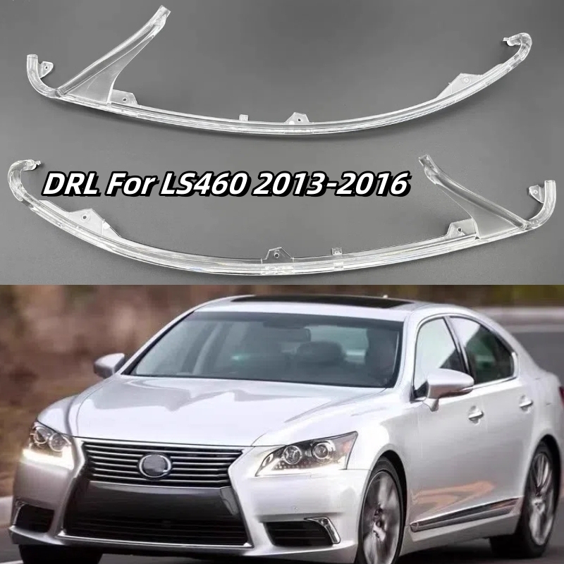 

Для Lexus LS460 2013 2014 2015 2016 Новая фара DRL Трубка Акриловая трубка Направляющая для фар Полоса света DRL Strip
