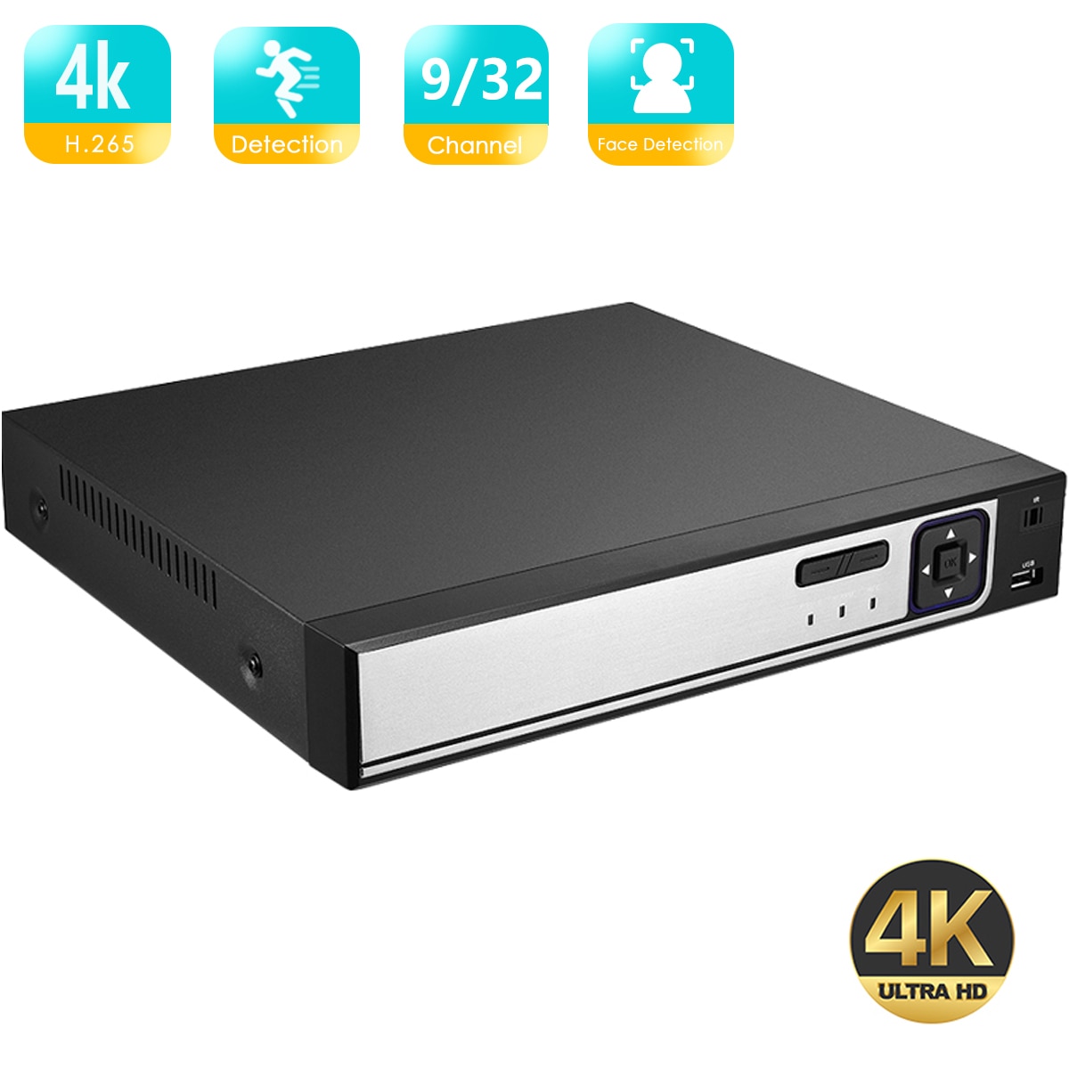 

BESDER 6832NVR 4K сетевой видеорегистратор 32CH