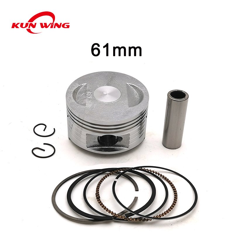 

Комплект поршневых колец 61 мм (Pin 15 мм) для GY6 125cc 150cc 180cc 1P52QMI 1P57QMJ двигатель Скутер ATV