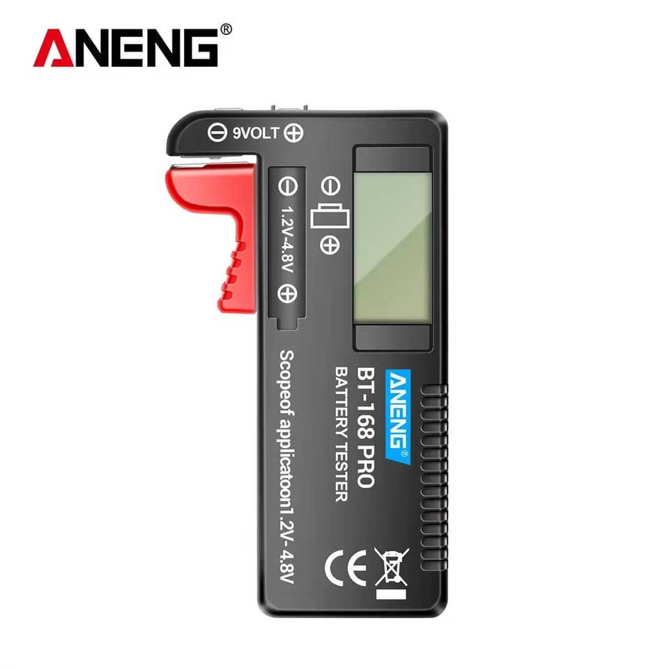 

ANENG BT-168 PRO Цифровой Тестер Батареи Анализатор Тензодатчика Литиевой Батареи Дисплей Проверка Кнопки Элемент AAA AA Унив...