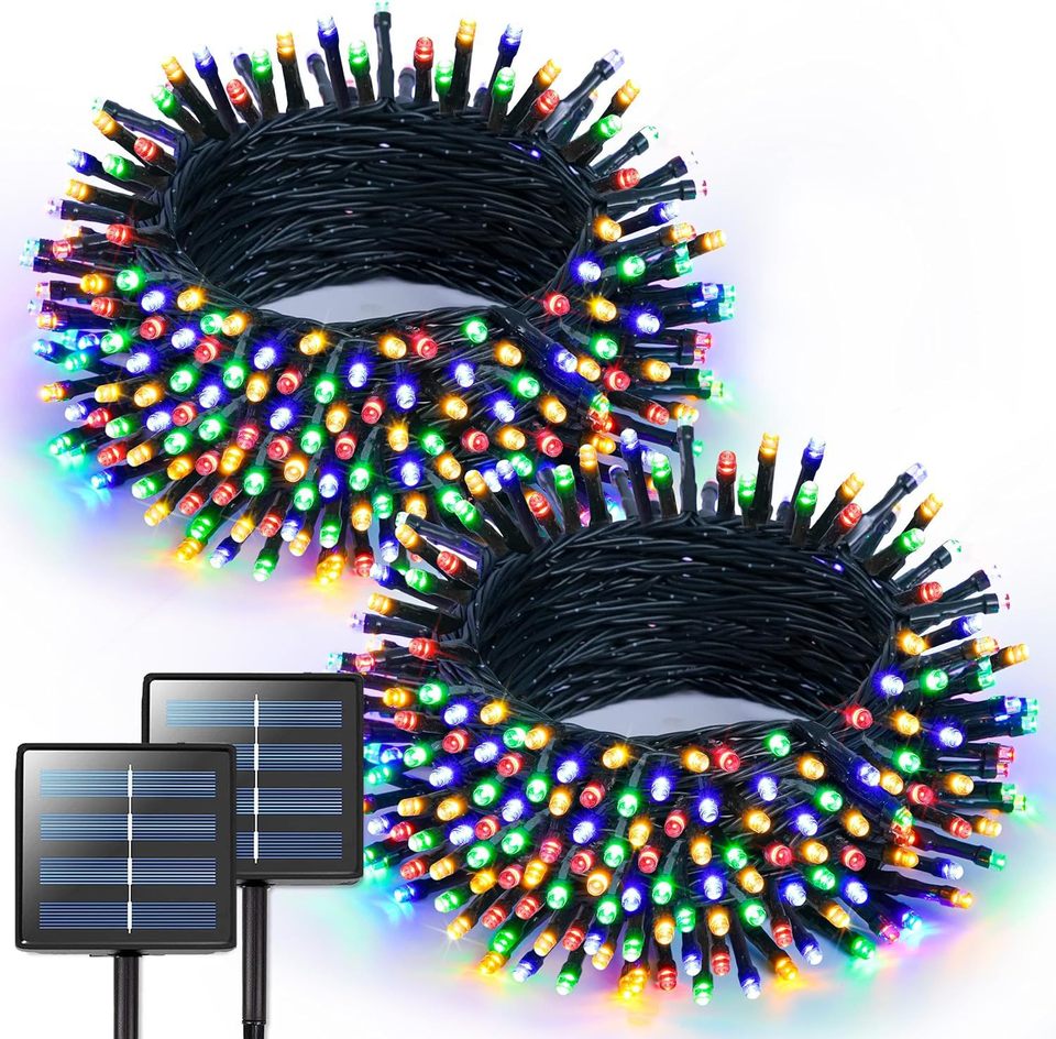 

Солнечные гирлянды LED, 7/12/22 м, 8 режимов